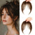 3D Center Parted Clip-In Bangs for Instant Style Upgrade