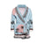 Women's Boho-style Paisley Pattern Knitted Fringed Cardigan