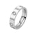 Women's Stainless Steel Luxury Cubic Zirconia Rings