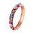 Beautiful Enameled Floral Bangle Bracelets for Women’s Fashion