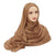 Women's Solid Color Hijab Shawls Perfect for Formal and Casual Wear