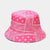 Paisley Flower Pattern Reversible Summer Bucket Hats