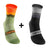Two Pairs of Sport-Ready Breathable Outdoor Road Cycling Socks