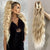 Instant Glam Long and Wavy Claw Clip Ponytail Hair Extension