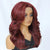 Voluminous Wavy Lace Front Hair Wigs with Face-Framing Curl Details