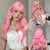 Perfectly Curled Long Hair Wigs with Flattering Bangs