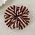 Vibrant Large Stripes Pattern Knitted Elastic Ponytail Hair Ties