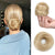 Easy to Wear Heat-Resistant Ring Hair Bun Hairstyle