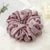 Solid Color Large Thick Satin Silk Elastic Hair Scrunchies