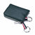Genuine Leather Coin Purse Mini Wallet with Secure Zipper Closure