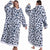 Festive Christmas Holiday Theme Oversized Hooded Blanket