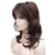 Soft and Tousled Layered Medium-Length Shaggy Hair Wigs
