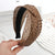 Rustic Bohemian Summer Style Wide-Brimmed Woven Headband