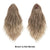 Voluminous Short Blonde Curly Clip-In Hair Extensions