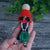 Fashionable Character Brooches with Pom-Pom Hats and Sunglasses