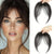 3D Center Parted Clip-In Bangs for Instant Style Upgrade