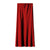 Women’s Elegant Lace-Up Satin Long Skirt in Solid Colors