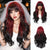 Perfectly Curled Long Hair Wigs with Flattering Bangs
