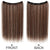 Vibrant Colors Straight Clip-In Hair Extensions for Women