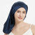 Soft Silk Long Hair Cap with Adjustable Elastic Tie Band