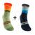 Two Pairs of Sport-Ready Breathable Outdoor Road Cycling Socks