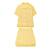 Fringed Knit Short-sleeve Top and Skirt Matching Set