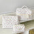 Travel-Friendly 3-Piece Makeup Bag Set with Zipper Closure