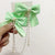 Sweet Fashion Pearl Chain Bow Hair Clips for Little Girls