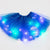 Glow in the Dark Sheer Glitter Tutu Mini Skirt with LED Lights
