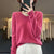Winter Fashion V-Neck Long Sleeve Wool Sweater for Women