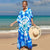 Plus Size Colorful Kaftans Dress Beach Cover Ups for Women