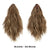 Voluminous Short Blonde Curly Clip-In Hair Extensions
