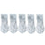 Breathable Non-Slip Floral Lace Mesh Ankle Socks for Women