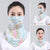 Breathable Chiffon Sun Protection Face Mask Scarf for Summer