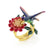 Nature-Inspired Floral and Butterfly Motif Women's Rings