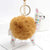 Soft & Cuddly Fluffy Fur Ball Alpaca Keychain Gift Idea