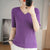 Casual Slim Fit Stripe Pattern V-neck Knitted Blouse for Women