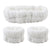 Spa-Ready Elastic Facial Headband and Wrist Strap Set