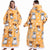 Festive Christmas Holiday Theme Oversized Hooded Blanket