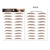 6D Waterproof Long Lasting Natural Hair-Like Eyebrow Tattoos Sticker