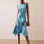 Sleeveless Ruffled Midi Dress for Women in Solid Colors