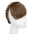 Natural and Realistic Braided Headband with Straight Bangs