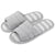 Stripe Pattern Cotton Anti-slip Indoor Slip-on Slippers