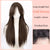 Trendy Korean-inspired Long Straight Hair Wigs with Bangs