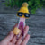 Fashionable Character Brooches with Pom-Pom Hats and Sunglasses
