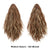 Voluminous Short Blonde Curly Clip-In Hair Extensions