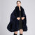 Luxurious Faux Fur Coat with Oversized Collar for Women