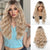 Layered Long Straight Hair Wigs with Fluffy Layers and Curtain Bangs