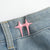 Adjustable and Detachable Metal Cross Star Jeans Waist Tightener