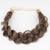 Adjustable Handmade Braided Elastic Headband for Daily Wear